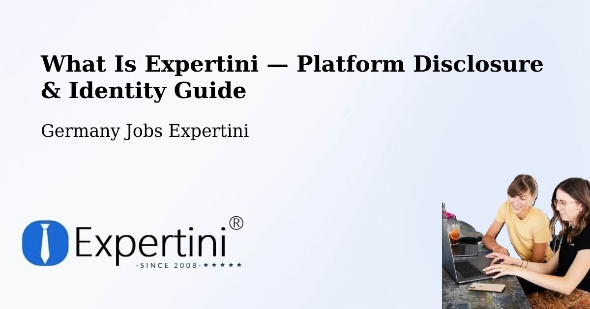 What Is Expertini — Platform Disclosure & Identity Guide – Netphen